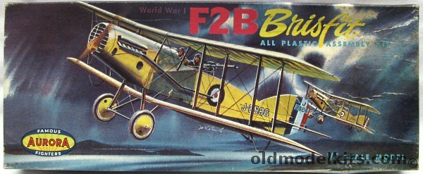 Aurora 1/48 Bristol F.2B Brisfit (F-2B / F2B), 113-98 plastic model kit